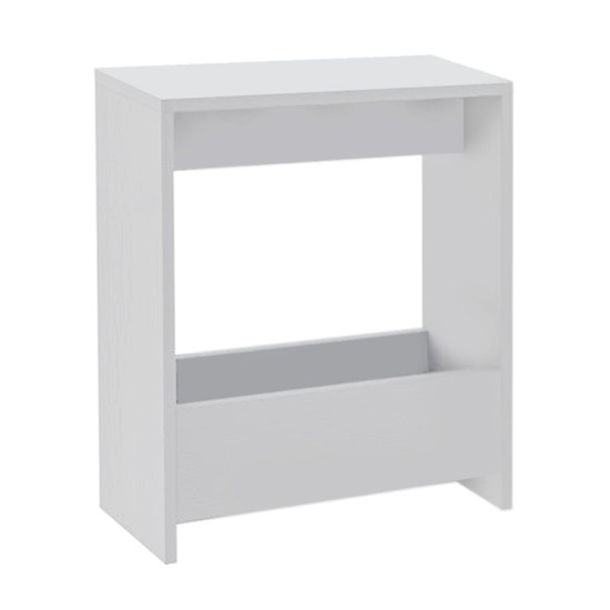 Τραπεζάκι βοηθητικό Simpi Megapap χρώμα λευκό 55x20x60εκ. Τραπεζάκι βοηθητικό Simpi Megapap χρώμα λευκό 55x20x60εκ.