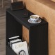 Τραπεζάκι βοηθητικό Simpi Megapap χρώμα black wood 55x20x60εκ. Τραπεζάκι βοηθητικό Simpi Megapap χρώμα black wood 55x20x60εκ.