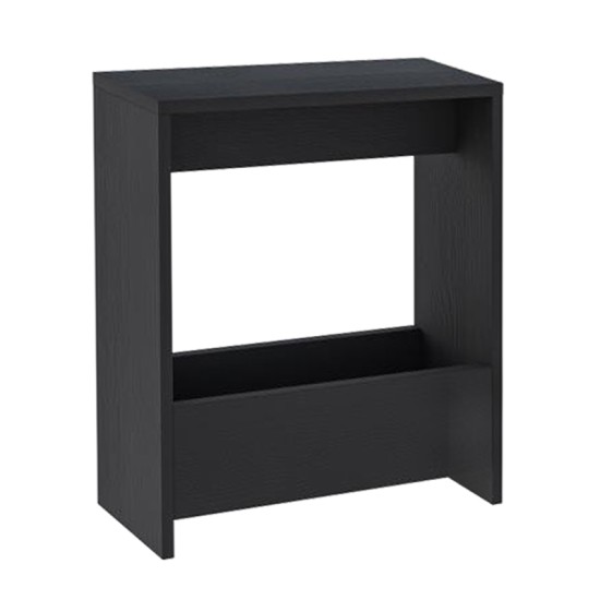 Τραπεζάκι βοηθητικό Simpi Megapap χρώμα black wood 55x20x60εκ. Τραπεζάκι βοηθητικό Simpi Megapap χρώμα black wood 55x20x60εκ.