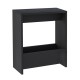 Τραπεζάκι βοηθητικό Simpi Megapap χρώμα black wood 55x20x60εκ. Τραπεζάκι βοηθητικό Simpi Megapap χρώμα black wood 55x20x60εκ.