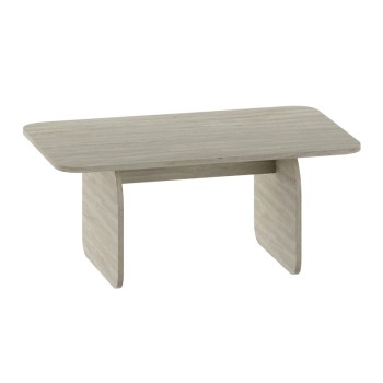 Τραπεζάκι σαλονιού Pietra Megapap χρώμα neo travertine 100x60x41,8εκ.