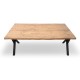 Τραπέζι Walter Megapap Mdf - μεταλλικό χρώμα ακακίας 140x80x75εκ. Τραπέζι Walter Megapap Mdf - μεταλλικό χρώμα ακακίας 140x80x75εκ.