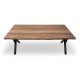 Τραπέζι Walter Megapap Mdf - μεταλλικό χρώμα καρυδί 160x80x75εκ. Τραπέζι Walter Megapap Mdf - μεταλλικό χρώμα καρυδί 160x80x75εκ.