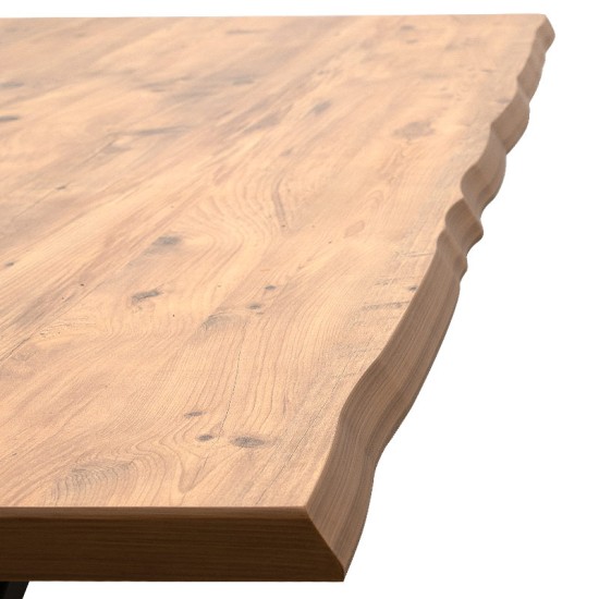 Τραπέζι Walter Megapap Mdf - μεταλλικό χρώμα ακακίας 200x100x75εκ. Τραπέζι Walter Megapap Mdf - μεταλλικό χρώμα ακακίας 200x100x75εκ.