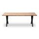 Τραπέζι Walter Megapap Mdf - μεταλλικό χρώμα ακακίας 200x100x75εκ. Τραπέζι Walter Megapap Mdf - μεταλλικό χρώμα ακακίας 200x100x75εκ.
