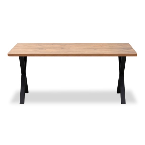 Τραπέζι Jeremy Megapap Mdf - μεταλλικό χρώμα ακακίας 160x80x75εκ. Τραπέζι Jeremy Megapap Mdf - μεταλλικό χρώμα ακακίας 160x80x75εκ.