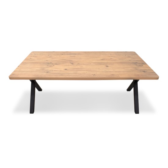 Τραπέζι Jeremy Megapap Mdf - μεταλλικό χρώμα ακακίας 160x80x75εκ. Τραπέζι Jeremy Megapap Mdf - μεταλλικό χρώμα ακακίας 160x80x75εκ.