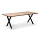 Τραπέζι Jeremy Megapap Mdf - μεταλλικό χρώμα ακακίας 200x100x75εκ. Τραπέζι Jeremy Megapap Mdf - μεταλλικό χρώμα ακακίας 200x100x75εκ.