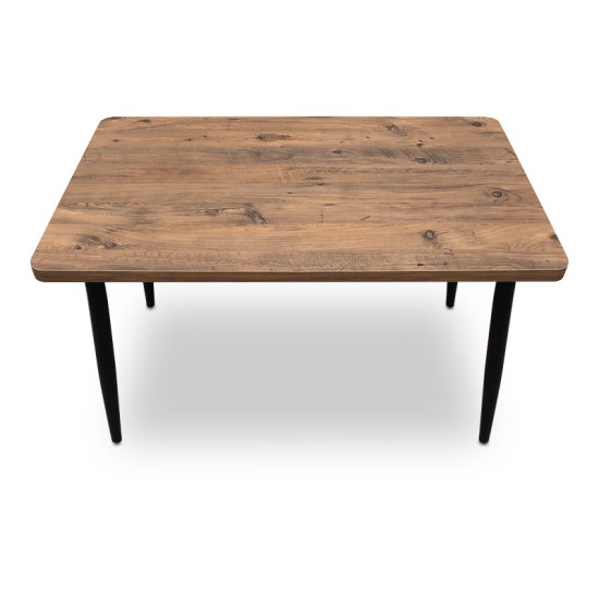 Τραπέζι Levico Megapap Mdf - μεταλλικό χρώμα ακακίας 120x70x75εκ. Τραπέζι Levico Megapap Mdf - μεταλλικό χρώμα ακακίας 120x70x75εκ.