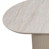 Τραπέζι Hazar Megapap Mdf χρώμα travertine - sandstone 180x90x77εκ.