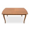 Τραπέζι Belfast Megapap μασίφ ξύλο-MDF επεκτεινόμενο χρώμα καρυδί 150/200x89x78εκ.