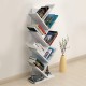 Βιβλιοθήκη μελαμίνης Milton Megapap χρώμα λευκό 44x22x121εκ. Βιβλιοθήκη μελαμίνης Milton Megapap χρώμα λευκό 44x22x121εκ.