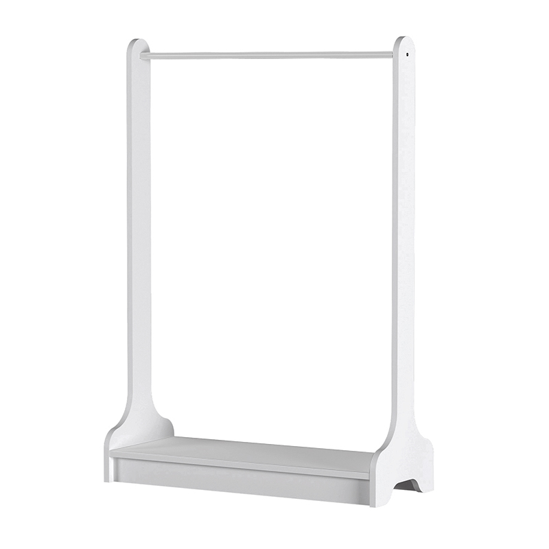 Έπιπλο εισόδου Belgum Megapap χρώμα λευκό 87,3x35x128εκ.