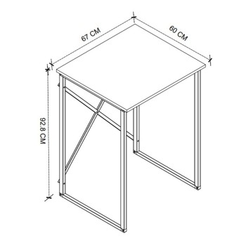 Έπιπλο πλυντηρίου Doyle Megapap χρώμα pine oak 67x60x92,8εκ.
