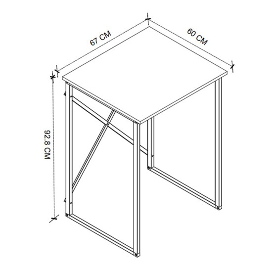 Έπιπλο πλυντηρίου Doyle Megapap χρώμα pine oak 67x60x92,8εκ. Έπιπλο πλυντηρίου Doyle Megapap χρώμα pine oak 67x60x92,8εκ.