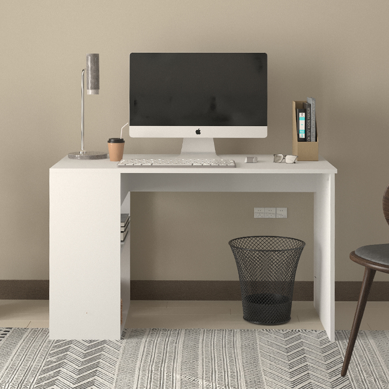 Γραφείο εργασίας Smyrna Megapap χρώμα λευκό 120x60x74,4εκ.