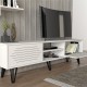 Σύνθεση τηλεόρασης Salerno Megapap χρώμα λευκό 180x35x51εκ. Σύνθεση τηλεόρασης Salerno Megapap χρώμα λευκό 180x35x51εκ.