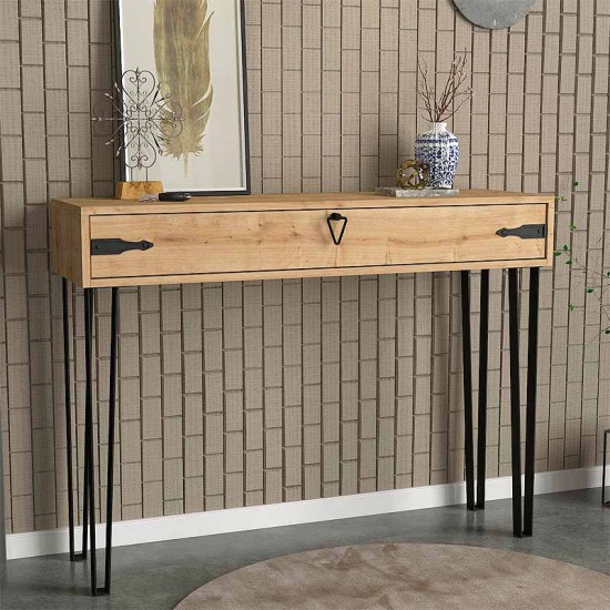 Κονσόλα μελαμίνης Cenova Megapap χρώμα sapphire oak 120x35x89,8εκ. Κονσόλα μελαμίνης Cenova Megapap χρώμα sapphire oak 120x35x89,8εκ.