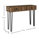 Κονσόλα μελαμίνης Helsinki Megapap χρώμα καρυδί 120x35,5x90εκ. Κονσόλα μελαμίνης Helsinki Megapap χρώμα καρυδί 120x35,5x90εκ.