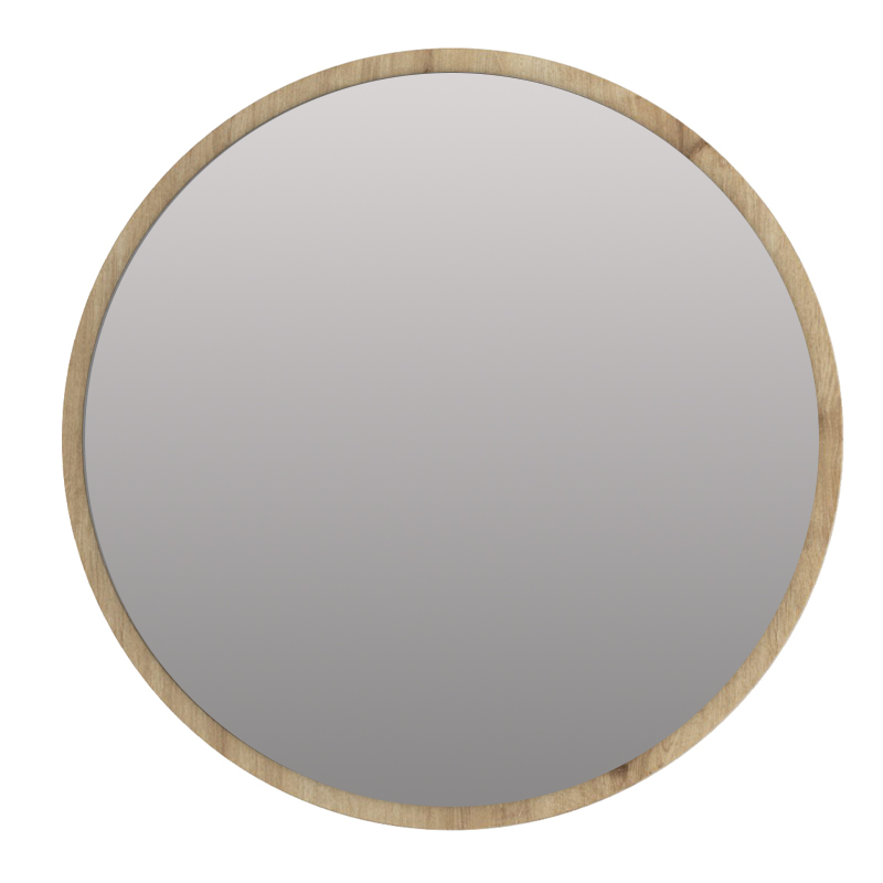 Καθρέπτης τοίχου Glob Μegapap χρώμα sapphire oak 59x2x59εκ.