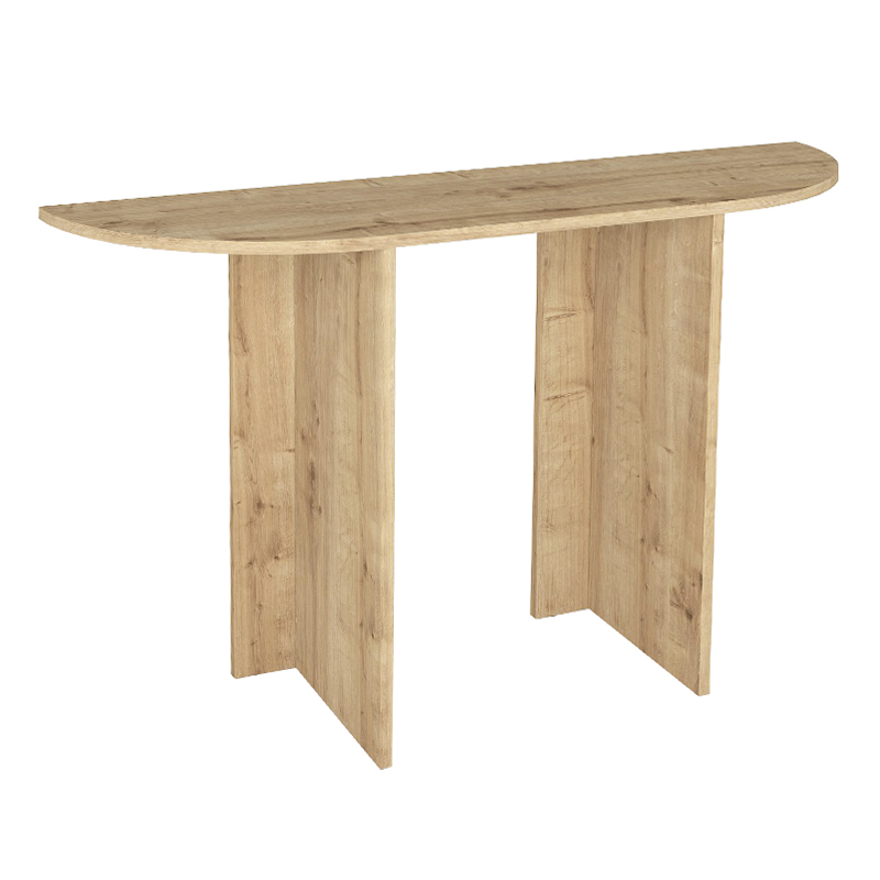 Κονσόλα Cortado Megapap χρώμα sapphire oak 120x35x75εκ.