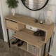 Κονσόλα με καθρέπτη Suzy Megapap χρώμα sepet oak 90x29,6x76εκ. Κονσόλα με καθρέπτη Suzy Megapap χρώμα sepet oak 90x29,6x76εκ.