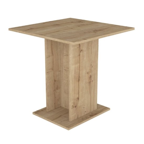 Τραπέζι Allos Megapap χρώμα sapphire oak 75x75x77εκ. Τραπέζι Allos Megapap χρώμα sapphire oak 75x75x77εκ.