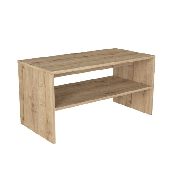 Τραπεζάκι σαλονιού Eleva Megapap χρώμα sapphire oak 90x44,6x46,4εκ. Τραπεζάκι σαλονιού Eleva Megapap χρώμα sapphire oak 90x44,6x46,4εκ.