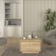 Τραπεζάκι σαλονιού Pura Megapap χρώμα sapphire oak 60x60x40εκ. Τραπεζάκι σαλονιού Pura Megapap χρώμα sapphire oak 60x60x40εκ.