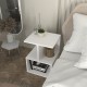 Κομοδίνο - Τραπεζάκι βοηθητικό Entiero Megapap χρώμα λευκό 39,8x35x54,6εκ. Κομοδίνο - Τραπεζάκι βοηθητικό Entiero Megapap χρώμα λευκό 39,8x35x54,6εκ.