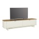 Έπιπλο τηλεόρασης Bohema Megapap χρώμα ivory - sepet oak 180x47x45,6εκ. Έπιπλο τηλεόρασης Bohema Megapap χρώμα ivory - sepet oak 180x47x45,6εκ.