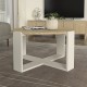 Τραπεζάκι σαλονιού Rebel Megapap χρώμα rota oak - sandstone Ø70x38εκ. Τραπεζάκι σαλονιού Rebel Megapap χρώμα rota oak - sandstone Ø70x38εκ.
