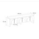 Έπιπλο τηλεόρασης Rebel Megapap χρώμα rota oak - sandstone 150x35x45εκ. Έπιπλο τηλεόρασης Rebel Megapap χρώμα rota oak - sandstone 150x35x45εκ.