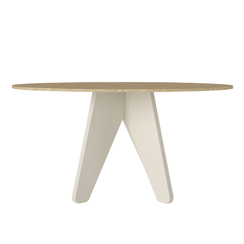 Τραπέζι Rebel Megapap χρώμα rota oak - sandstone 150x90x75εκ.