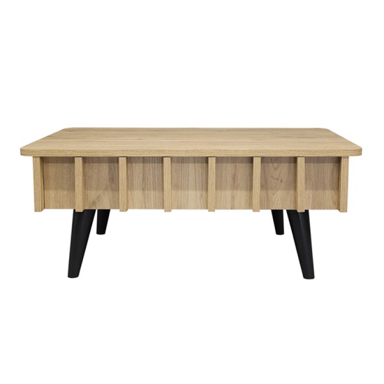 Τραπεζάκι σαλονιού Gemma Megapap χρώμα sepet oak 90x59,6x36,8εκ. Τραπεζάκι σαλονιού Gemma Megapap χρώμα sepet oak 90x59,6x36,8εκ.