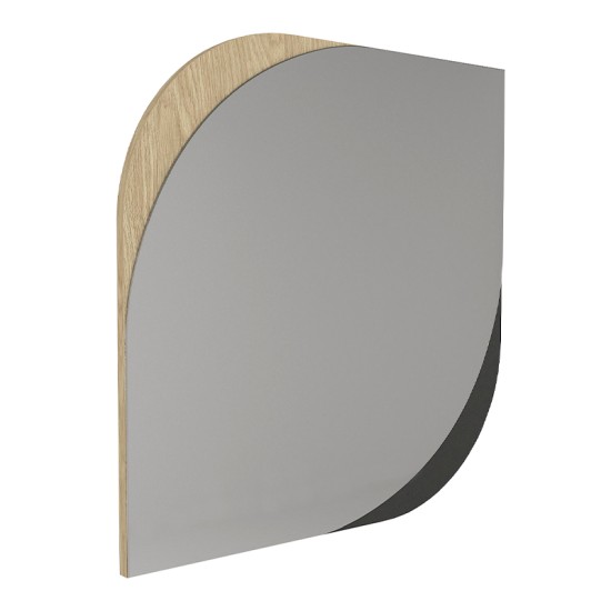 Καθρέπτης τοίχου Lava Μegapap χρώμα rota oak - ανθρακί 70x2,2x70εκ. Καθρέπτης τοίχου Lava Μegapap χρώμα rota oak - ανθρακί 70x2,2x70εκ.