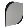 Καθρέπτης τοίχου Lava Μegapap χρώμα μαύρο 70x2,2x70εκ.
