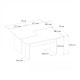 Τραπεζάκι σαλονιού σετ 2τμχ Sevilla Megapap χρώμα sandstone - travertine 75x75x37,4εκ.