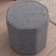 Σκαμπώ Hexa Megapap υφασμάτινο χρώμα γκρι 40x40x42εκ. Σκαμπώ Hexa Megapap υφασμάτινο χρώμα γκρι 40x40x42εκ.