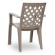 Πολυθρόνα πολυπροπυλενίου Kira Megapap χρώμα cappuccino 58x52x87εκ. Πολυθρόνα πολυπροπυλενίου Kira Megapap χρώμα cappuccino 58x52x87εκ.