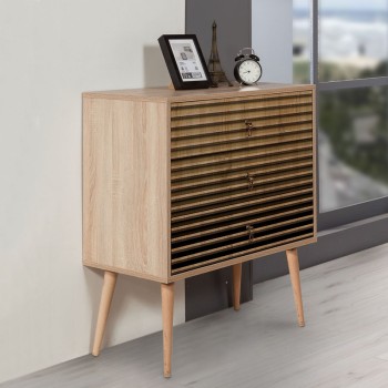 Συρταρτιέρα Soho Megapap χρώμα sonoma 80x40x90εκ.