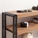 Κονσόλα Atlas Megapap μεταλλική - μελαμίνης χρώμα atlantic pine 140x35x80εκ. Κονσόλα Atlas Megapap μεταλλική - μελαμίνης χρώμα atlantic pine 140x35x80εκ.