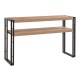 Κονσόλα Atlas Megapap μεταλλική - μελαμίνης χρώμα atlantic pine 140x35x80εκ. Κονσόλα Atlas Megapap μεταλλική - μελαμίνης χρώμα atlantic pine 140x35x80εκ.