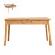 Τραπέζι Jemmy Megapap επεκτεινόμενο χρώμα atlantic pine 120/153x75x77εκ.