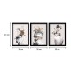 Πίνακας Flower Girls Megapap 3 τμχ. σε πλαίσιο 35x45x2εκ.