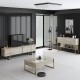 Έπιπλο τηλεόρασης Luxe Megapap χρώμα travertine - χρυσό 180x30x50εκ. Έπιπλο τηλεόρασης Luxe Megapap χρώμα travertine - χρυσό 180x30x50εκ.