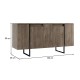 Μπουφές Luxe Megapap χρώμα καρυδί 160x35x80εκ. Μπουφές Luxe Megapap χρώμα καρυδί 160x35x80εκ.