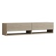 Έπιπλο τηλεόρασης επιτοίχιο Arges Megapap χρώμα travertine 140x29,6x30εκ. Έπιπλο τηλεόρασης επιτοίχιο Arges Megapap χρώμα travertine 140x29,6x30εκ.