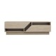 Έπιπλο τηλεόρασης Koza Megapap χρώμα travertine 160x40x45εκ. Έπιπλο τηλεόρασης Koza Megapap χρώμα travertine 160x40x45εκ.