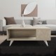 Τραπεζάκι σαλονιού Yuka Megapap χρώμα travertine 90x60x39,5εκ. Τραπεζάκι σαλονιού Yuka Megapap χρώμα travertine 90x60x39,5εκ.